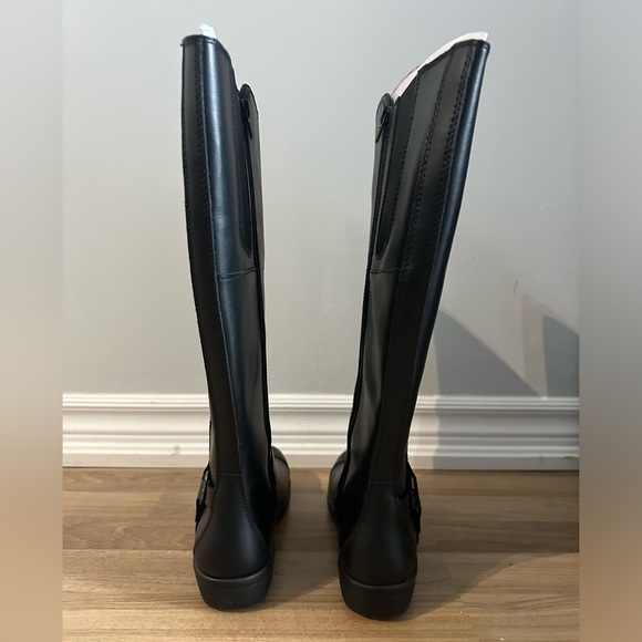 clarks cheyn lindie black leather boots - Picture 3 of 8